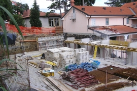 izdelava sten v pritličju